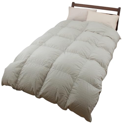 ナチュルテックス ハンガリーホワイトダウン 90% 羽毛布団 150×210cm