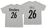 Outerstuff NFL Youth Boys (8-20) Mainliner Short Sleeve Tee, Pittsburgh Steelers Leveon Bell, X-Large (18)