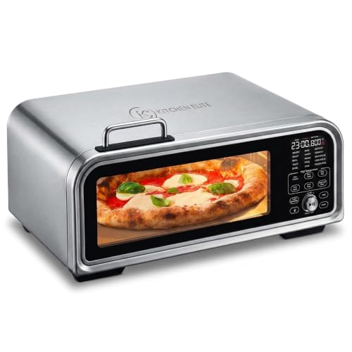 8 in 1 Digital Toaster Oven Air Fryer Combo with Touch Panel and 12 Inch Pizza Capacity