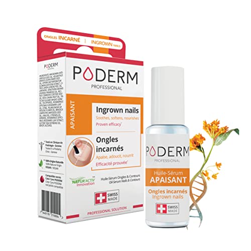 PODERM - UÑAS ENCARNADAS E INCRUSTADAS | Tratamiento con plantas aliviadoras, emolientes, nutritivas y revitalizantes | Cuidado profesional pie/mano | Fácil & rápido | Hecho en Suiza Cover