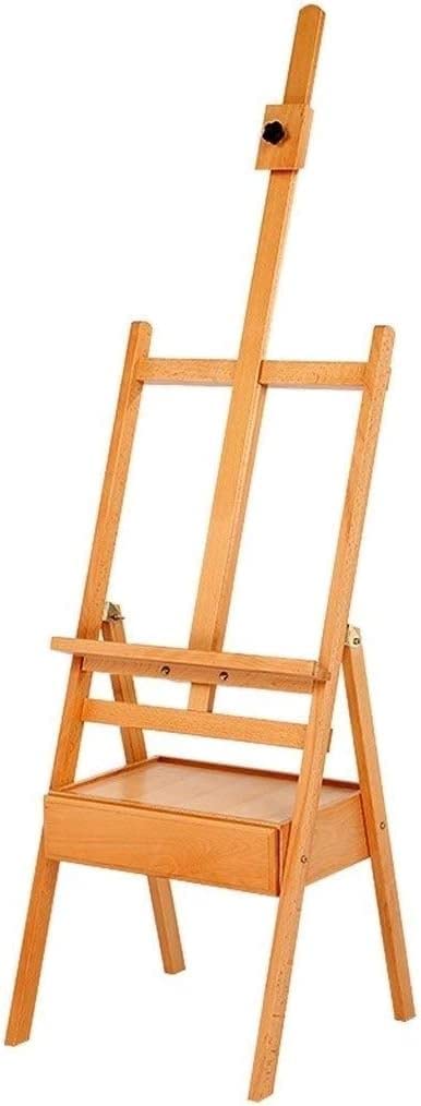 ASerZenith Easel Easel Drawer Easel Display Stand Multicolor Wooden Easel Adult Easel Canvas Up To 100Cm