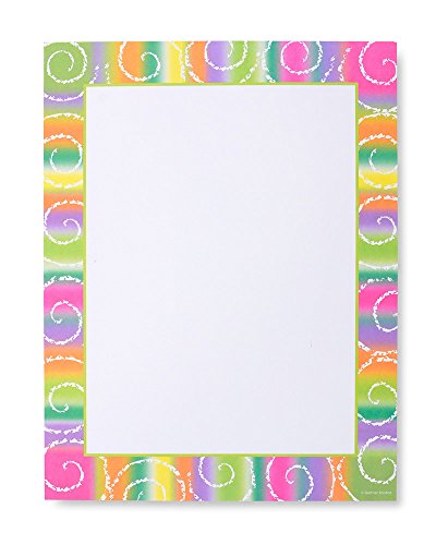 Fiesta Border Stationery Paper - 100 Count