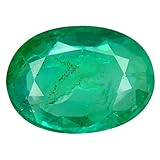 esmeraldas colombianas novela Forma: ovalada, color: verde. Piedra de esmeralda colombiana de 2,22 quilates, ovalada, 10 x 8 mm, calidad transparente, 100% natural, sin calefacción, auténtica piedra de esmeralda colombiana