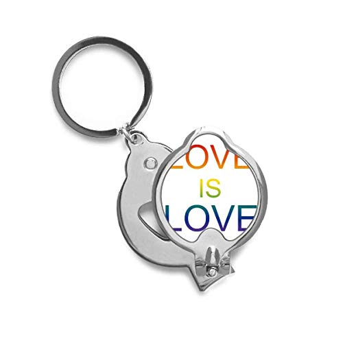 Coupe-ongles LGBT Rainbow Flag L'amour est l'amour pour soigner les ongles cassés