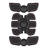 【¿Qué es una máquina EMS?】 - EMS Muscle Stimulator es un equipo de entrenamiento de abdominales que puede enviar señales a los músculos directamente, luego los músculos pueden entrenarse a través de la estimulación de corriente constante.Se puede obtener una mejor figura corporal después del uso consecutivo de tóner ab.