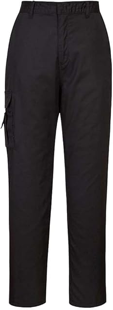 Portwest C099 Damskie Combat Bojówki, Regularny, Rozmiar XS, Czarny