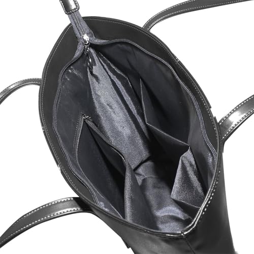 Image of Top Handle Bag for Women Vegan Leather Lady Purse Shoulder Bag
