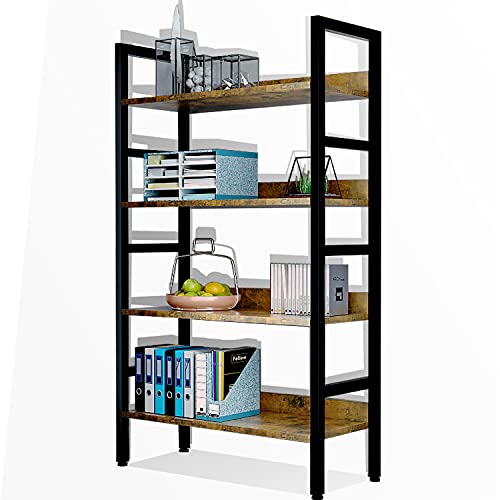 XINYF オープンシェルフ ラック 4段 幅60奥行30高さ135cm