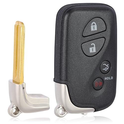 Keyecu Replacement Smart Remote Car Key Fob for Lexus 2005-2011 HYQ14AAB 271451-0140 89904-30270 314.3MHz 4Buttons
