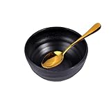 sopa de avena quaker Elegante cuenco de diseño y cuchara encantadora