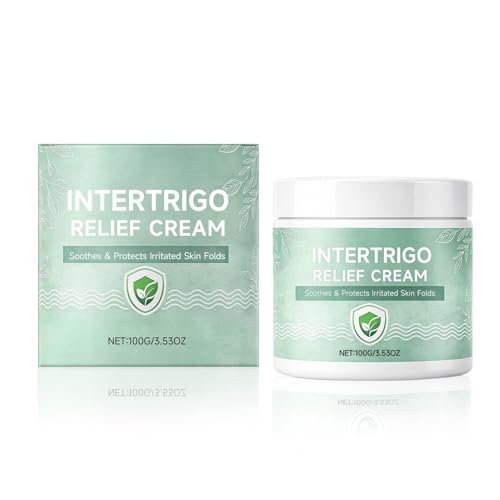 Peksozi Intertrigo Cream Skin Fold Barrier Cream Gentle Moisture Care for Friction-Prone Areas Lightweight Fast-Drying Non-Greasy Formula for Daily Care