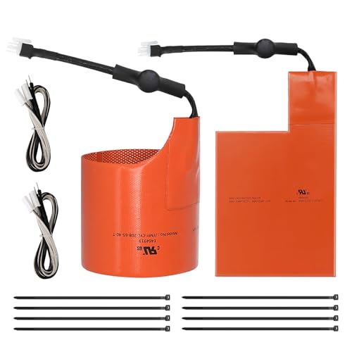 Oil Filter Heater and Battery Heating Pad Kit for...