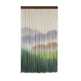 TANNCOY Macrame Wall Hanging Large Tie-Dye Mountain Art, Yarn Tapestry Boho Wall Decor Art for Living Room, Bedroom, 35.5' L x 20' W