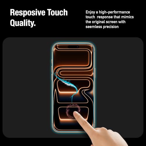 Image of Supershieldz Youtuber's Choice Series Tempered Glass Screen Protector Guard for iPhone 17 Pro Max / 16 Pro Max - 2 Pack
