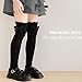 Pyasuye Kids Knees High Socks with Bowknot Girls Fashionable Over The Knee Socks Children Long Socks Upgrades for Daily Wear