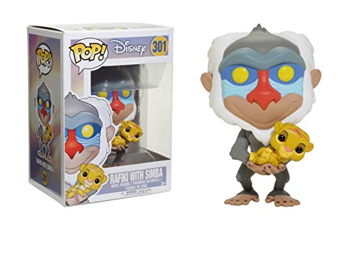 Funko Figura Pop Rafiki Con Simba - Disney El Rey León