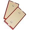 ZipWall 2-Pack Non-Skid Plate، NSP2، Red، Small