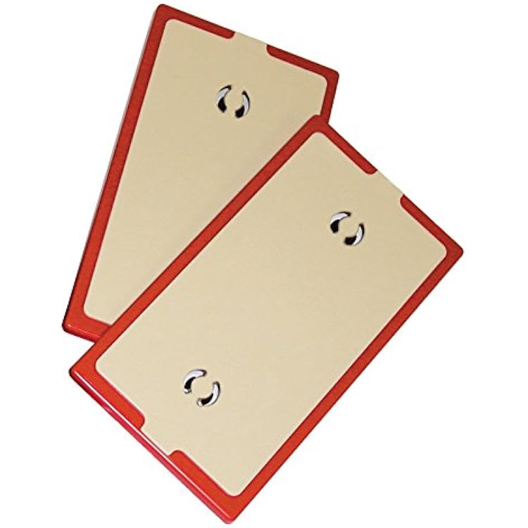 ZipWall 2-Pack Non-Skid Plate، NSP2، Red، Small