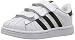 adidas Originals Kids' Superstar Foundation CF I Sneaker, White/Black/White, 9 M US Toddler