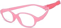 Vista 7 de AQWANO Children Optical Glasses Frame tr90 Flexible Bendable One-piece Safe Eyeglasses Girls Boy M-cuadrado-púrpura
