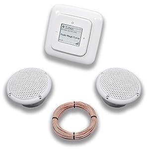 Busch Jäger iNet Unterputzradio Set mit Lautsprechern