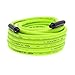 Flexzilla Air Hose, 3/8 in. x 50 ft., 1/4 in. MNPT Fittings, Heavy Duty, Lightweight, Hybrid, ZillaGreen - HFZ3850YW2