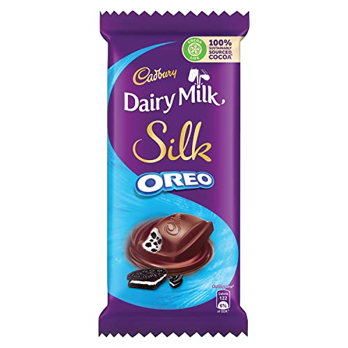 Cadbury Dairy Milk Silk Oreo Chocolate Bar, 130 g Cadbury Dairy Milk Silk Oreo Chocolate Bar, 130 g