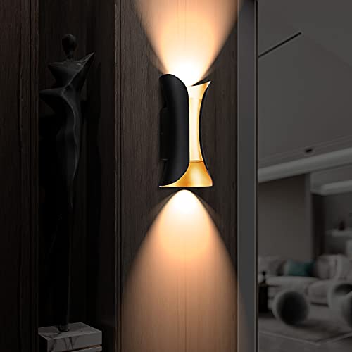 SOKHNA Modern LED Outdoor Waterproof Wall Lamp 14W 3000K,Outdoor Porch Wall LampWaterproof Exterior Lights Fixture Suitable for Yards,Doorways,Garden,Pathway,Warm White,IP65 3000K by SOKHNA - Used condition - Image 3