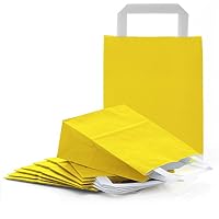 100 Sacchetti Di Carta Bianchi Con Manici 18x8x22 Cm: Ecologici E Versatili Per Ogni Regalo!