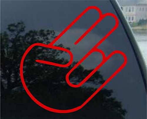Shocker Decal Sticker JDM, Red