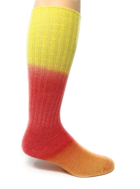 Image of WARRIOR ALPACA SOCKS - Ribbed Casual Everyday Alpaca Wool Crew Socks For Men And Women