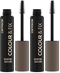 Catrice Cosmetics – Catrice Colour & Fix Brow Gel Mascara, Augenbrauengel, Nr. 0