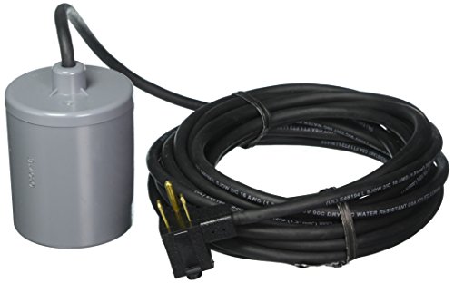 Little Giant RFSN-10 (599119) Remote Float Switch, 115/230V, 1/2-1HP, 25' cord