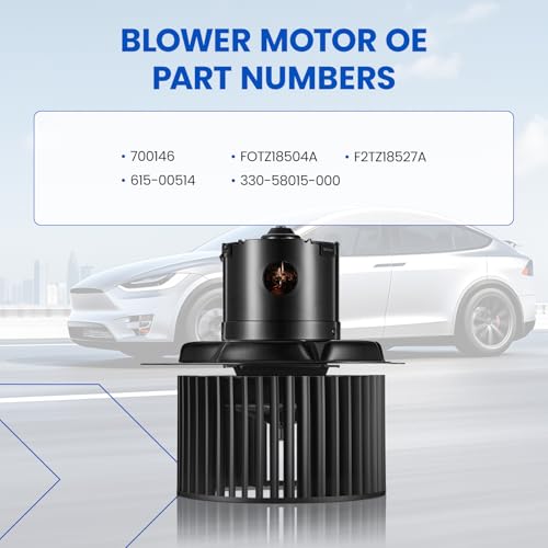 Image of HVAC Blower Motor 700146 Compatible with Ford Bronco /F-150 /F-250 /F-250 HD /F-350 FOTZ18504A, F2TZ18527A, 615-00514, 330-58015-000 A /C Blower Motor Assembly