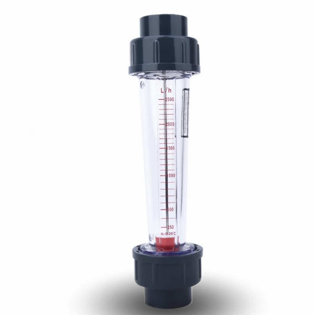 Misuratori di portata per liquidi LZS-25（D） Misuratore di portata istantaneo a tubo di plastica 250-2500L/H Tipo di tubo Rotametro dell'acqua Misuratore per in chimica petrolio industria leggera