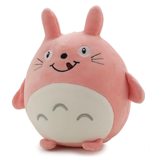 Image of Pink Donut Soft Plush Toy for Kids, Babies, Toddlers & Children, Cute Hug-Friendly Stuffed Toy, Safe, Lightweight & Easy to Clean (25CM)