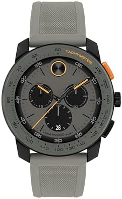 Movado Bold TR90 Men's Luxury Chronograph Watch - Swiss Quartz Mo...