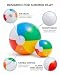 BTACGWP Pelotas de Playa Hinchables Pack 6 Inflables Ligeros y Resistentes para Piscina y Mar Imagen de BTACGWP Pelotas de Playa Hinchables Pack 6 Inflables Ligeros y Resistentes para Piscina y Mar