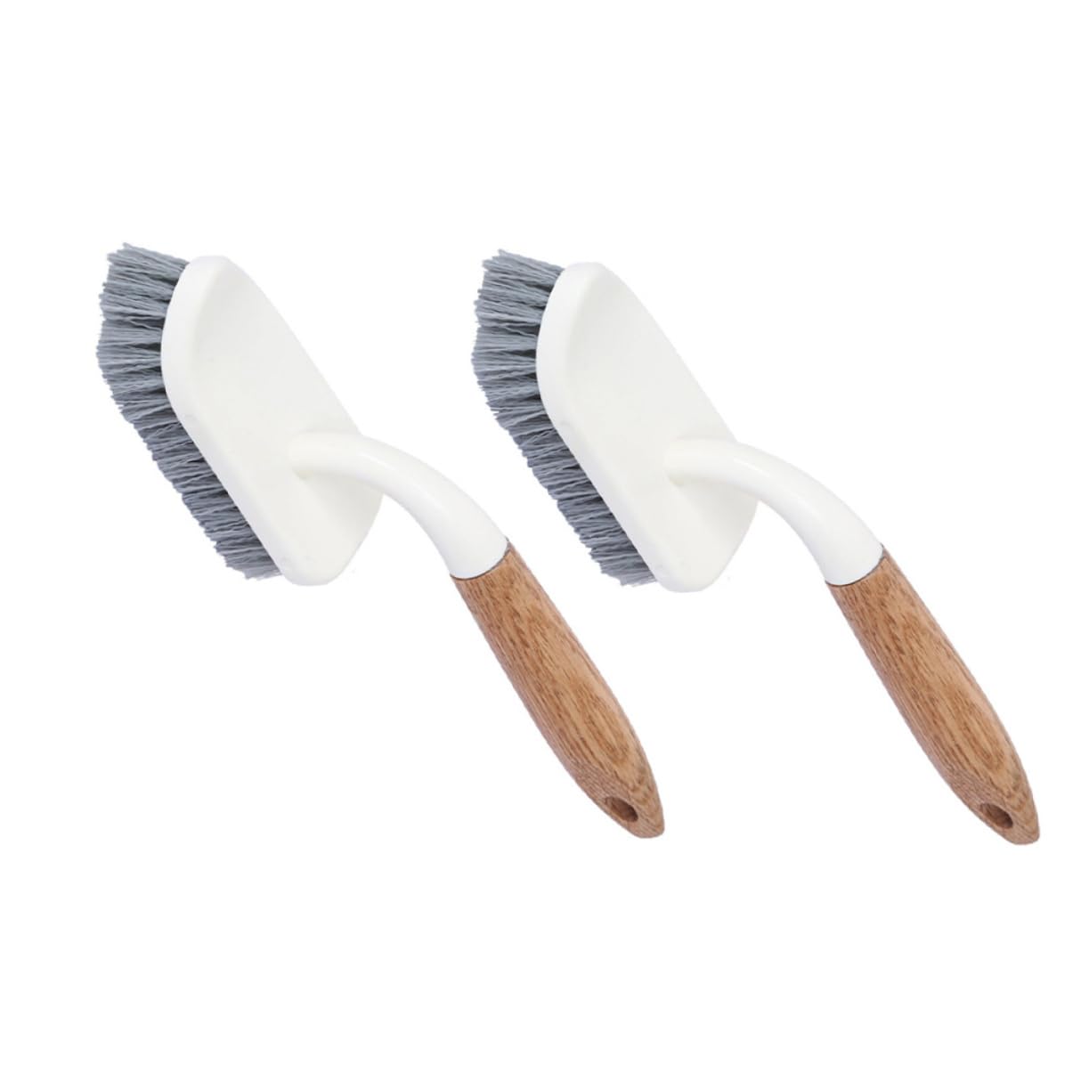 ERINGOGO 2Pcs Household Cleaning Brush for Bathtub and Bathroom Durable Hard Bristle Design for Cleaning Easy to Hang for Various Surfaces