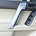 TongSheng ABS Car Interior Door Handle Trim 4PS Fit for Toyot@ Land Cruiser Prado FJ150 150 2010 2011 2012 2013 2014 2015 2016 2017 2018 2019 Interior Car Accessories (Silver)
