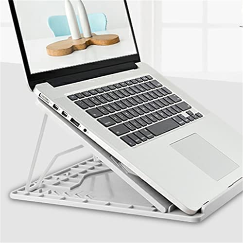 Base portátil ajustable para laptop con ventilador miniatura 6