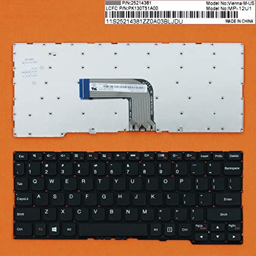 Almencla Teclado inglês dos EUA para laptop Lenovo Yoga 2 11 A10 A10 – 70