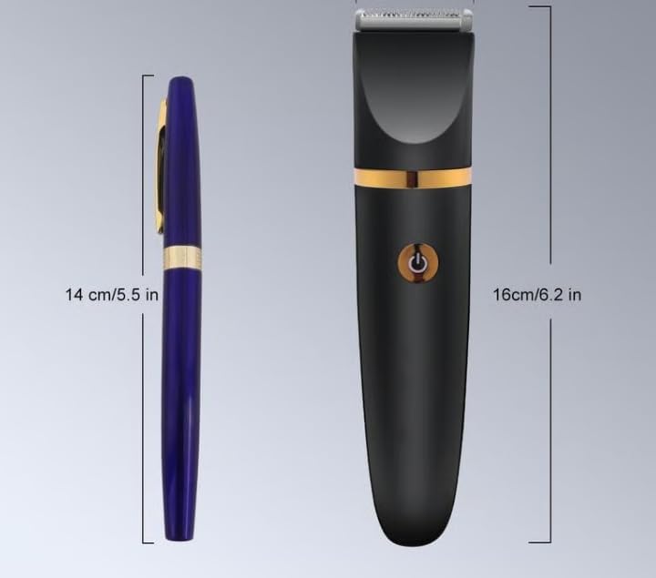 3 in 1 Electric Body Hair Trimmer for Men (Black)