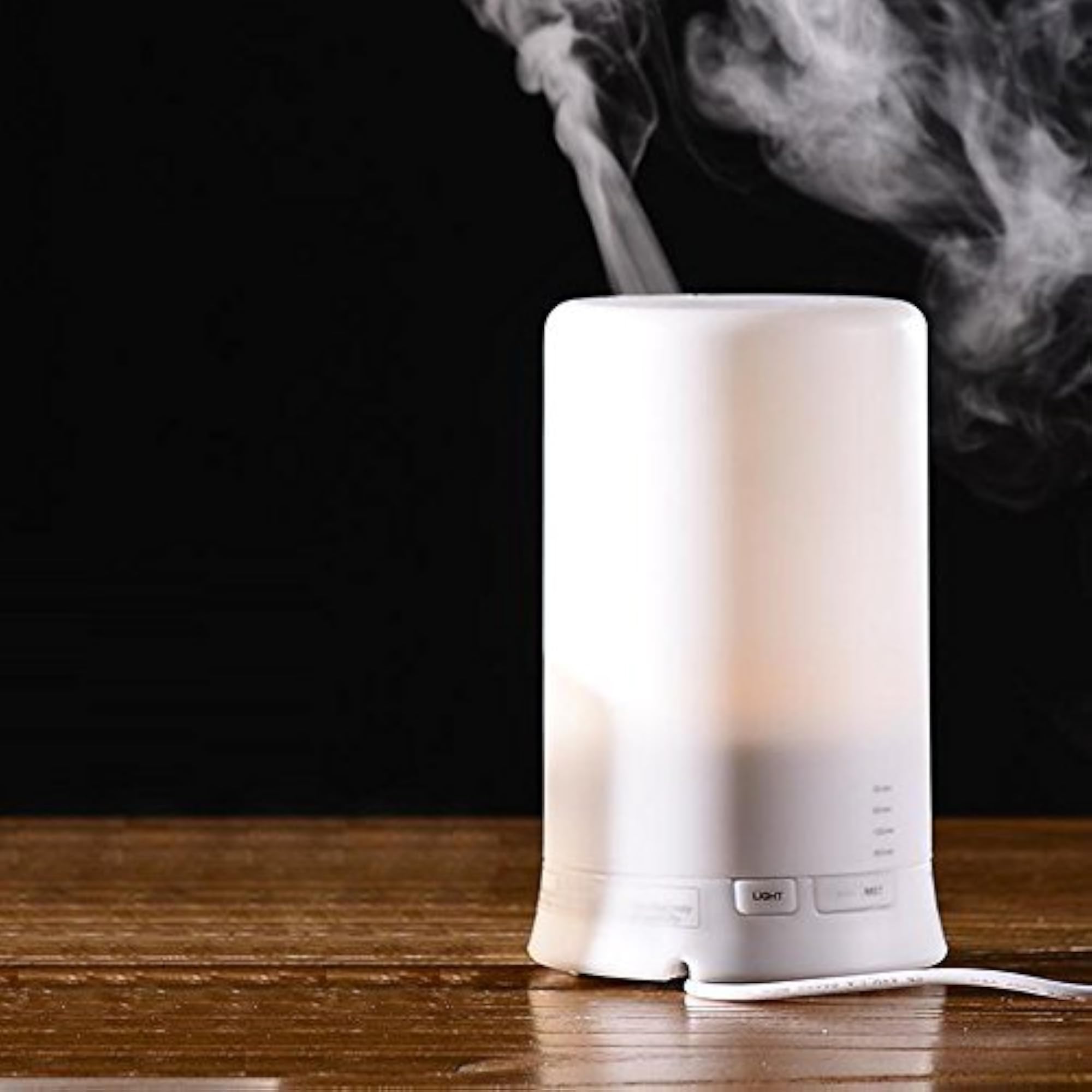 Electric Ultrasonic Diffuser and Humidifier with LED
