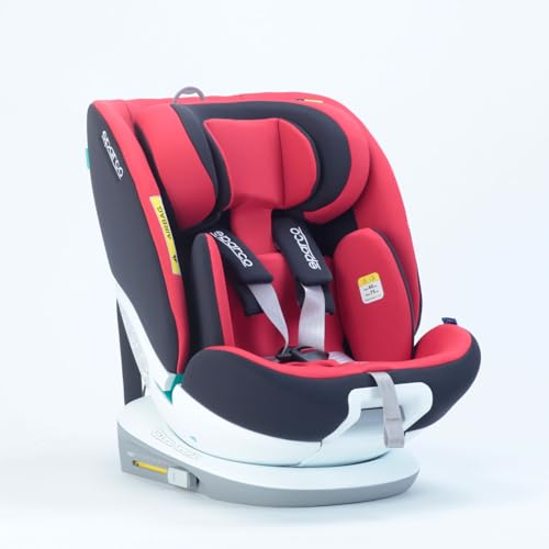 スパルコ 360° 回転式 チャイルドシート　SK3000i レッド 41bw1HTtfRL.jpg