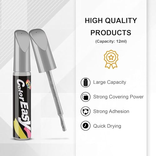 Image of Car Scratch Remover Touch Up Paint Pen Automotive Car Paint Pen 2 In 1 Car Paint Scratch Repair for Deep Scratches Special-Purpose Car Paint (Silver)