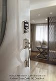 Kwikset 98150-002 Avalon zewnętrzny uchwyt tylko z leworęcznymi dźwigniami Tustin, satynowy nikiel