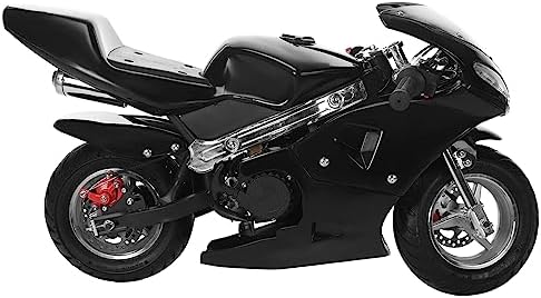 Pocket Gas Motorbike,2-Stroke 49cc High Brightness Dual Headlights Rubber Handlebar 1.25L Gas Tank Mini Motorcycle Strong Power 170 lbs Mini Bike Motorcycle Pocket Gas Motorbike,2-Stroke 49cc High Brightness Dual Headlights Rubber Handlebar 1.25L Gas Tank Mini Motorcycle Strong Power 170 lbs Mini Bike Motorcycle