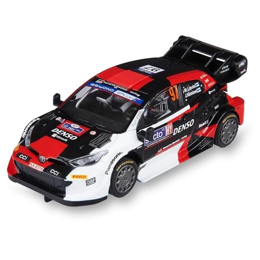 SCALEXTRIC - Veh&iacute;culo de Carreras Original - Coche Slot - Escala 1:32 (Toyota Yaris WRC - Latvala Finland '23)