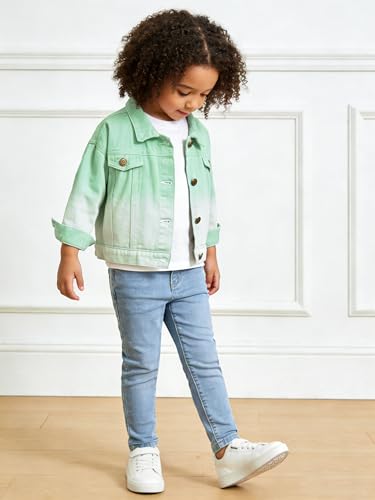 Image of Cromoncent Toddler Denim Jacket for Boys Girls